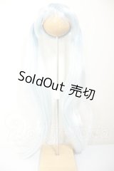 8-9inch/ウィッグ　DD雪ミクウィッグ A-26-08-31-304-NY-ZA