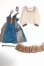 画像1: SD/OF:衣装セット/1/3　60ｃｍ　BJD　MJD　衣装　ドール用 A-26-09-07-092-NY-ZA (1)