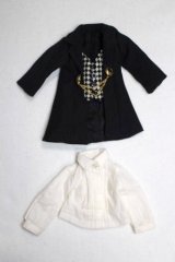 幼SD/ジャケット・ブラウス/1/6　30ｃｍ　BJD　MJD　衣装　ドール用 A-26-09-14-033-NY-ZA