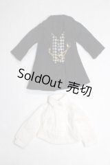 幼SD/ジャケット・ブラウス/1/6　30ｃｍ　BJD　MJD　衣装　ドール用 A-26-09-14-033-NY-ZA