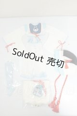 MDD/ベビー犬張り子 白　Garcon Eden（ショウネンエデン）様製 A-26-08-31-316-NY-ZA