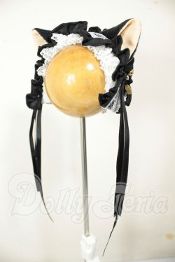 画像1: MDD/ネコ耳カチューシャ　ナナイロテントウ様製 A-26-08-31-142-NY-ZA