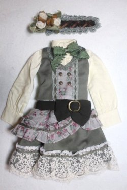 画像1: SDM＆MSD/OF:グリーンメイプルテレサ・ミニ/1/4　40ｃｍ　BJD　MJD　衣装　ドール用 A-26-09-21-013-NY-ZA