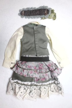 画像2: SDM＆MSD/OF:グリーンメイプルテレサ・ミニ/1/4　40ｃｍ　BJD　MJD　衣装　ドール用 A-26-09-21-013-NY-ZA