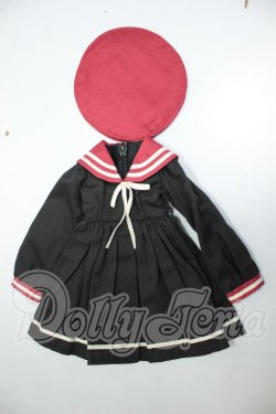 画像1: SDM/ブラックセーラーワンピース（紅）　Amors & Amors Dolly製 A-26-09-14-157-NY-ZA