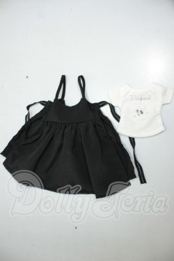 画像1: MDD/オリジナルロゴTシャツ＆ラップアラウンドジャンパースカートセットVer.　Borderline Toybox.様製 A-26-10-05-207-NY-ZA