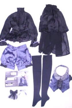画像1: SD/OF:アズライトブルー・プリティー/1/3　60ｃｍ　BJD　MJD　衣装　ドール用 A-26-10-26-039-NY-ZA