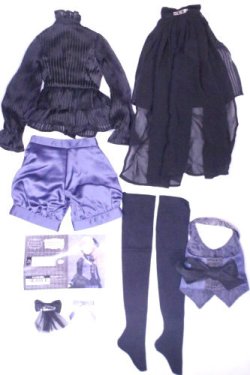 画像2: SD/OF:アズライトブルー・プリティー/1/3　60ｃｍ　BJD　MJD　衣装　ドール用 A-26-10-26-039-NY-ZA