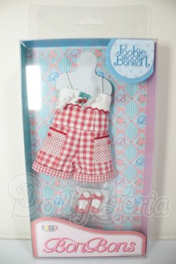 画像1: azone/OF BonBons チェリー&ギンガムショートオールインワンセット A-26-10-26-177-NY-ZA