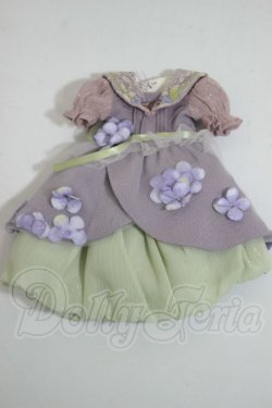 画像1: 幼SD/of:紫陽花ドレスセット・ちび A-26-10-26-309-NY-ZA