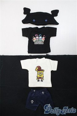 画像1: 幼SD/OF キャラTシャツ衣装セット I-25-01-19-2107-TO-ZI