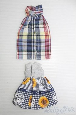 画像2: 1/6ドール(22〜27cm)/OF ワンピース2点セット I-25-02-02-2119-TO-ZI