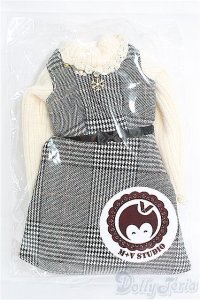 MDD/OF ニットトップスとチェック柄ワンピースの4点セット：?屋Mv+Studio様製 I-25-04-06-2066-TO-ZI