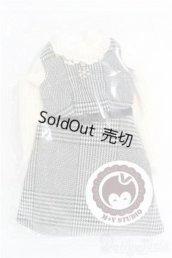 画像1: MDD/OF ニットトップスとチェック柄ワンピースの4点セット：?屋Mv+Studio様製 I-25-04-06-2066-TO-ZI