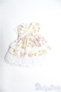 1/12ドール/OF 胸リボン花柄ワンピース I-25-03-30-3128-TO-ZI