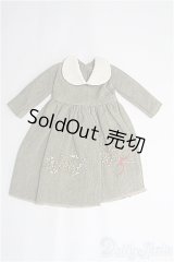 1/6ドール(22cm)/OF 刺繍ワンピース I-25-03-16-2135-TO-ZI