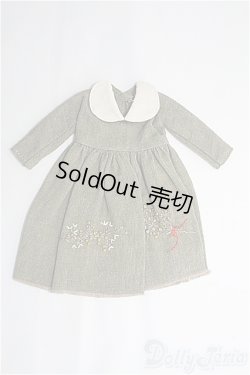 画像1: 1/6ドール(22cm)/OF 刺繍ワンピース I-25-03-16-2135-TO-ZI