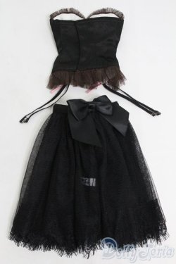 画像2: SD16GIRL/OF フランボワーズ・ビスチェセット一部 I-25-05-25-3069-TO-ZI