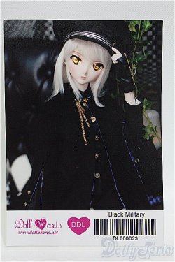 画像1: DD/OF DollHeart製BLACK MILITARYセット I-25-04-06-2061-TO-ZI