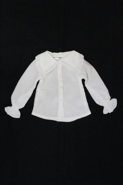 画像1: MSD/OF Big collar blouse I-23-11-12-267-TO-ZIA