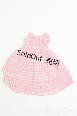 画像1: 1/6ドール(20cm)/OF：ワンピース(赤チェック) I-25-02-16-3102-TO-ZI