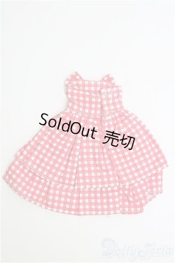 画像2: 1/6ドール(20cm)/OF：ワンピース(赤チェック) I-25-02-16-3102-TO-ZI