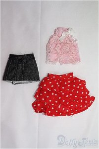 リカちゃん/OF 衣装3点セット I-25-03-30-2093-TO-ZI