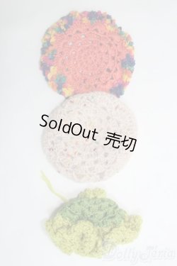 画像1: Blythe、プーリップサイズ/OF：帽子3点セット I-25-04-27-2150-TO-ZI