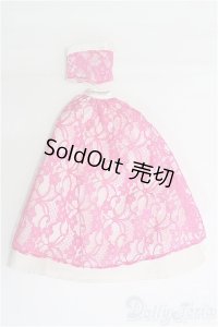 （27ｃｍ）1/6ドール/OFピンクレース衣装/0 I-25-08-10-038-KD-ZI