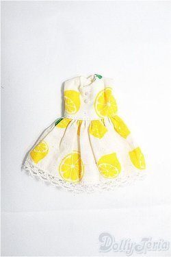 画像1: オビツ11/ワンピース(レモン柄) I-25-04-13-3142-TO-ZI