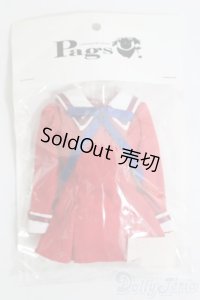 1/6(22cm)ドール/OF チョコスイーツ柄ワンピース I-25-05-11-2092-TO-ZI