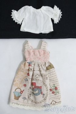 画像1: 22ｃｍドール/OF：ディーラー製ワンピースセット I-25-05-18-2132-KN-ZI