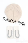 1/6(30cm)ドール/OF:シューズ＆帽子セット I-25-05-18-3136-KN-ZI