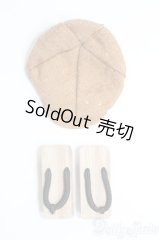1/6(30cm)ドール/OF:シューズ＆帽子セット I-25-05-18-3136-KN-ZI