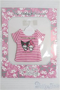 画像1: 【SALE】ネオブライス/OF：deardarling：マイメロディ&クロミTシャツ I-24-12-01-3109-TO-ZI