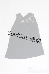 【SALE】22〜24cmドール/OF：ディーラー製刺繍ワンピース I-24-12-22-2157-TO-ZI