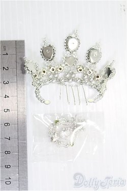 画像2: 【SALE】1/6ドール/ティアラ&アクセサリーセット I-24-11-10-2189-TO-ZI
