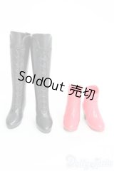 1/6（22〜27cm）ドール/OF ブーツ2点セット I-25-06-01-3145-TO-ZI