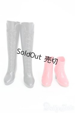 画像1: 1/6（22〜27cm）ドール/OF ブーツ2点セット I-25-06-01-3145-TO-ZI