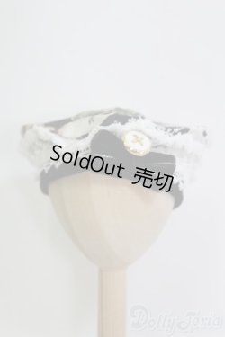 画像1: SD/OF：ベレー帽/1/3　60ｃｍ　BJD　MJD　衣装　ドール用 I-25-07-06-3092-KN-ZI