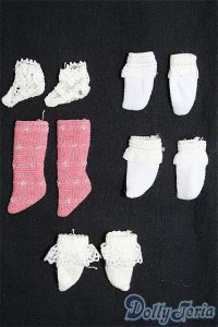 【SALE】1/12ドール/ソックス5点セット I-24-12-22-2122-TO-ZI