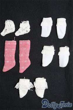 画像1: 【SALE】1/12ドール/ソックス5点セット I-24-12-22-2122-TO-ZI