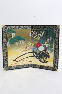 画像1: 【SALE】1/12ドール/御屏風 I-24-04-28-1116-KN-ZI
