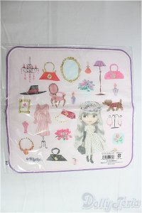 【新品商品】ブライス/ガーゼタオルハンカチ：リーディングレディールーシー/ファッションドール　衣装 I-25-11-30-260-TO-ZI