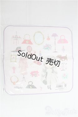 画像1: 【新品商品】ブライス/ガーゼタオルハンカチ：リーディングレディールーシー/ファッションドール　衣装 I-25-11-30-260-TO-ZI