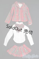 DD/OF:ディーラー製チェック制服風衣装セット I-25-06-08-3066-KN-ZI