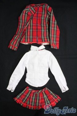 画像2: DD/OF:ディーラー製チェック制服風衣装セット I-25-06-08-3066-KN-ZI