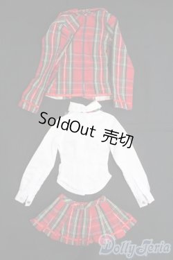 画像2: DD/OF:ディーラー製チェック制服風衣装セット I-25-06-08-3066-KN-ZI