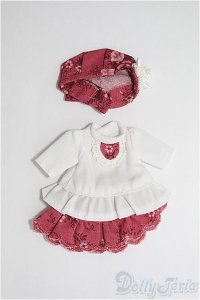 【SALE】11ｃｍドール/OF：ディーラー製ドレスセット I-25-01-12-3128-GN-ZI