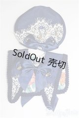 60cmドール/OF:ベレー帽+つけ襟セット:angeldear様製 I-25-01-12-3190-TO-ZI